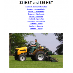 JCB instrukcje napraw + schematy + DTR: JCB 331HST, JCB 335HST - JCB instrukcja